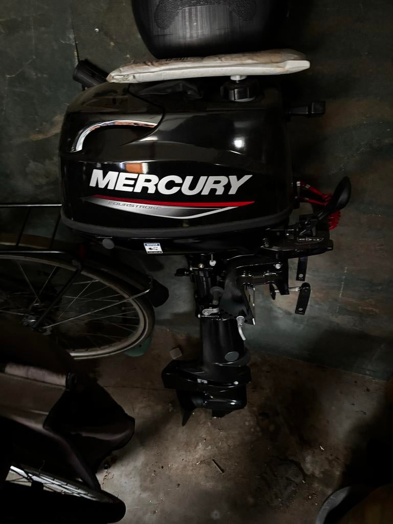 Nieuwe Mercury 4PK 4 takt buitenboordmotor F4MH, Watersport en Boten, Ophalen, Minder dan 5 pk, Viertaktmotor, Nieuw