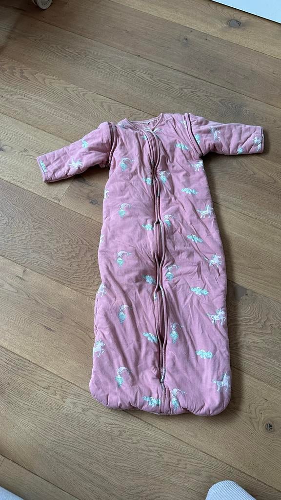Roze slaapzak met eenhoorns zeemeerminnen prenatal maat 98, Kinderen en Baby's, Ophalen of Verzenden, Gebruikt, 70 tot 85 cm, Slaapzak