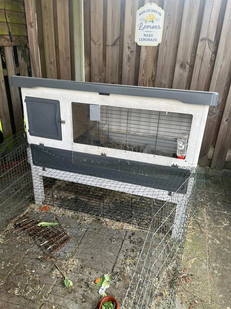 Ferplast grandlodge 140 met grote ren, Dieren en Toebehoren, Ophalen, 90 cm of meer, Konijn, Hok