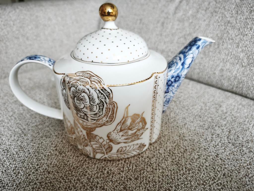 PIP Studio Royal White theepot, Huis en Inrichting, Keuken | Servies, Overige typen, Nieuw, Ophalen of Verzenden, Overige stijlen