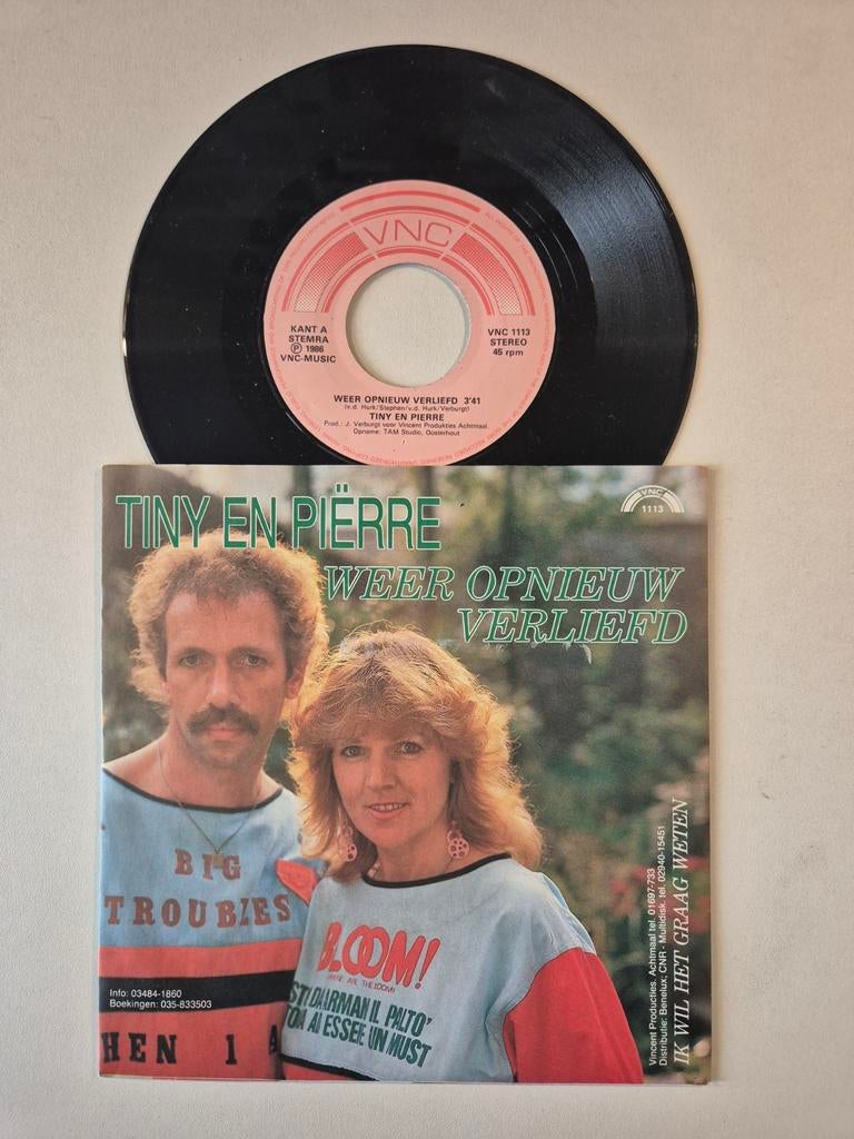 Tiny en Piërre-Weer opnieuw verliefd, Ophalen of Verzenden, Zo goed als nieuw, Overige formaten, Levenslied of Smartlap