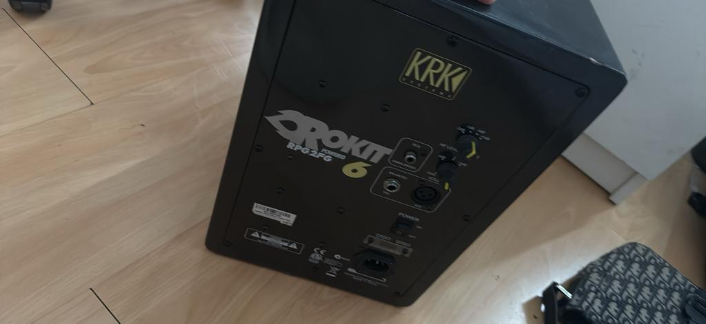 KRK ROKIT 6 2 Speakers, Ophalen of Verzenden, Zo goed als nieuw, Minder dan 50 watt