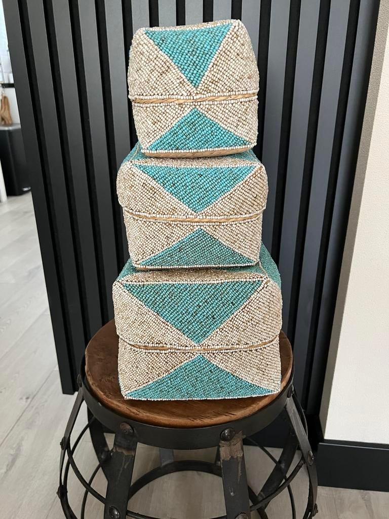 NIEUW (offer) mandjes, Ophalen, Nieuw, Rechthoekig, Riet