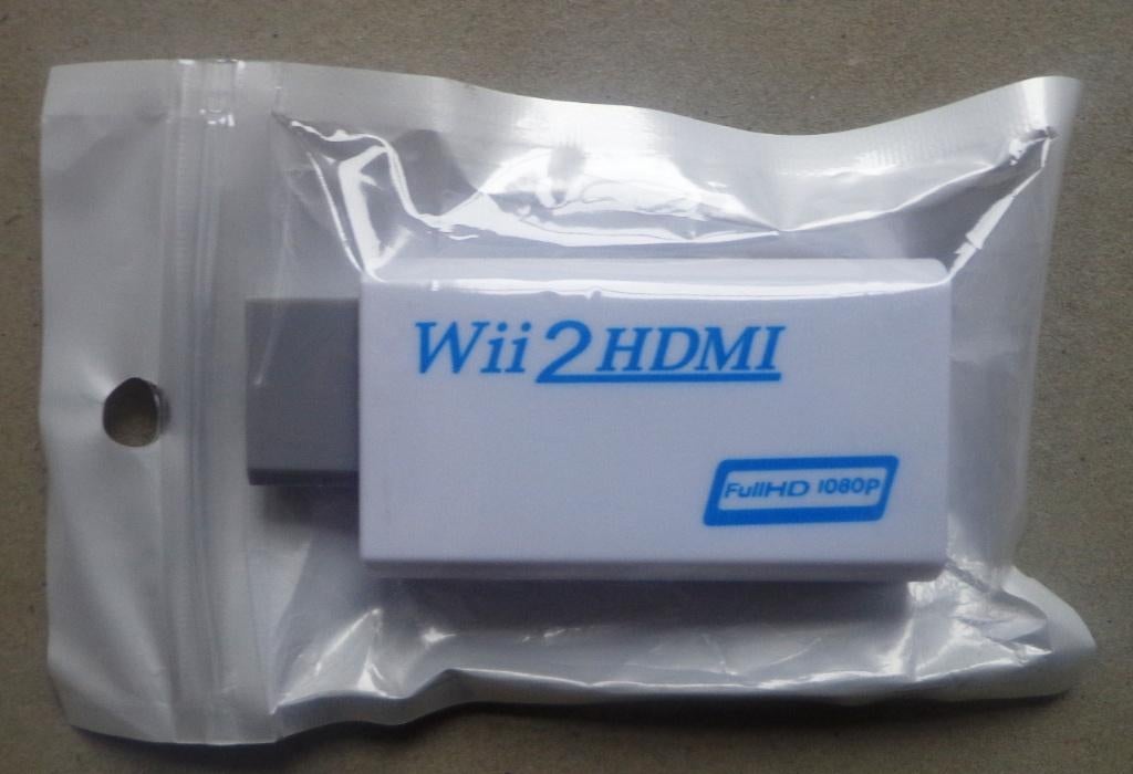 Wii 2 HDMI adapter voor de Nintendo Wii Wit NIEUW, Overige genres, 1 speler, Nieuw, Ophalen of Verzenden