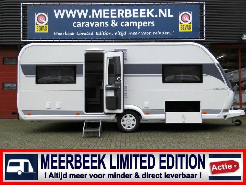 Hobby Excellent 560 CFE NIEUW MODEL OP VOORRAAD !, Schokbreker, Rondzit, Hobby, Overige typen