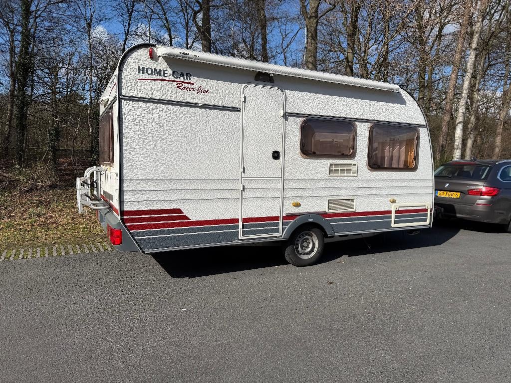 Te Koop Caravan Home 5 persoons (inklap /stapelbed), Home-car, Standaardzit, Schokbreker, 750 - 1000 kg