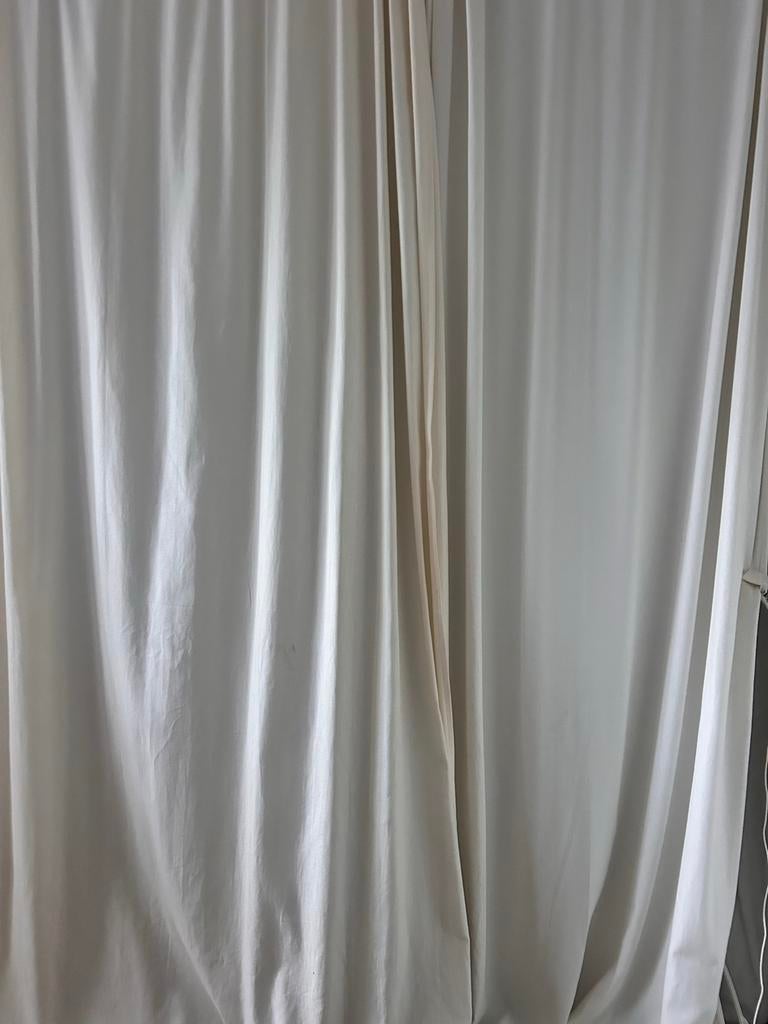 Tibast Ikea gordijnen Wit, Ophalen, Gebruikt, 100 tot 150 cm, 200 cm of meer