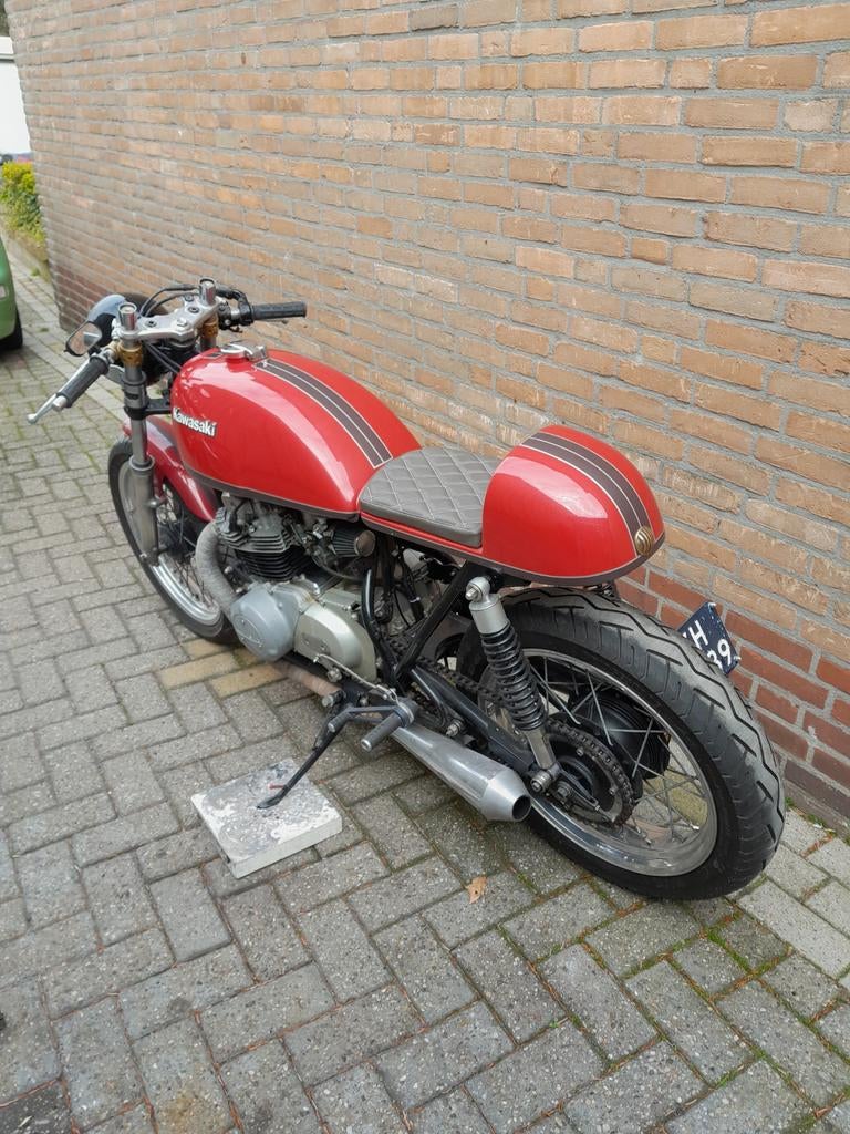 Kawasaki kz 400 caferacer, Motoren