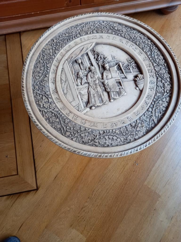 Vintage oud antiek bijzettafeltje., Ophalen of Verzenden