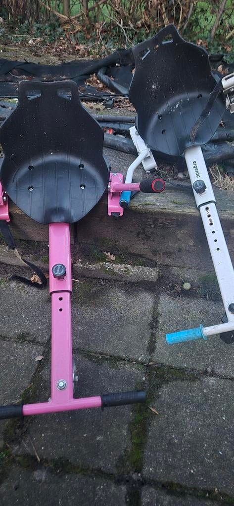 Kart zitjes hooverboard, Ophalen, Gebruikt