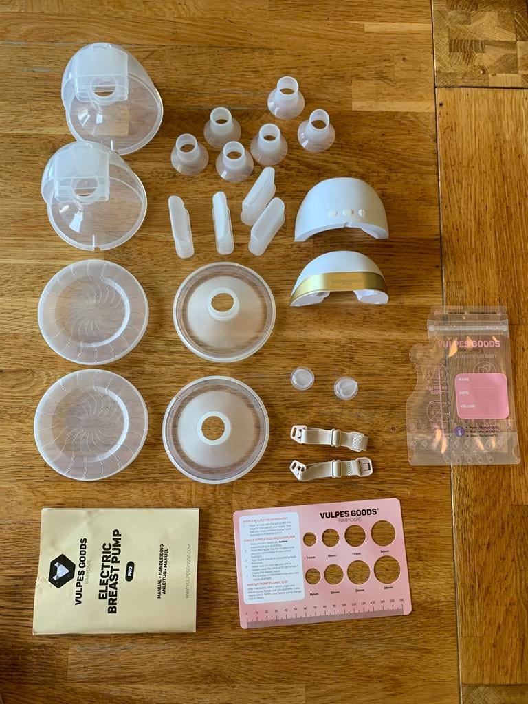 Draadloze Borstpomp vulpes goods, Kinderen en Baby's, Babyvoeding en Toebehoren, Ophalen, Zo goed als nieuw, Borstkolf