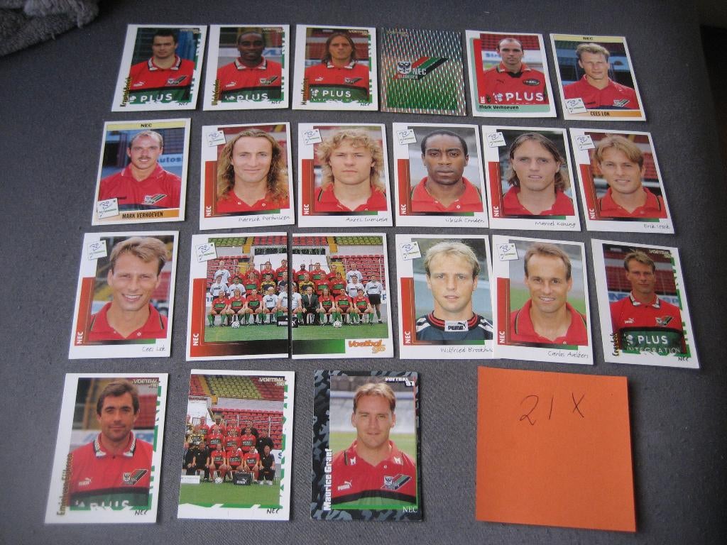 nec panini plaatjes, Ophalen of Verzenden, Zo goed als nieuw, Meerdere plaatjes