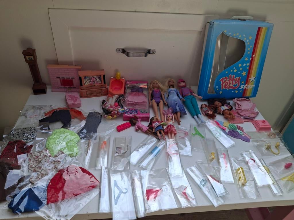 Grote Vintage Barbie & Fashion Doll Partij met Accessoires, Ophalen of Verzenden, Gebruikt, Barbie