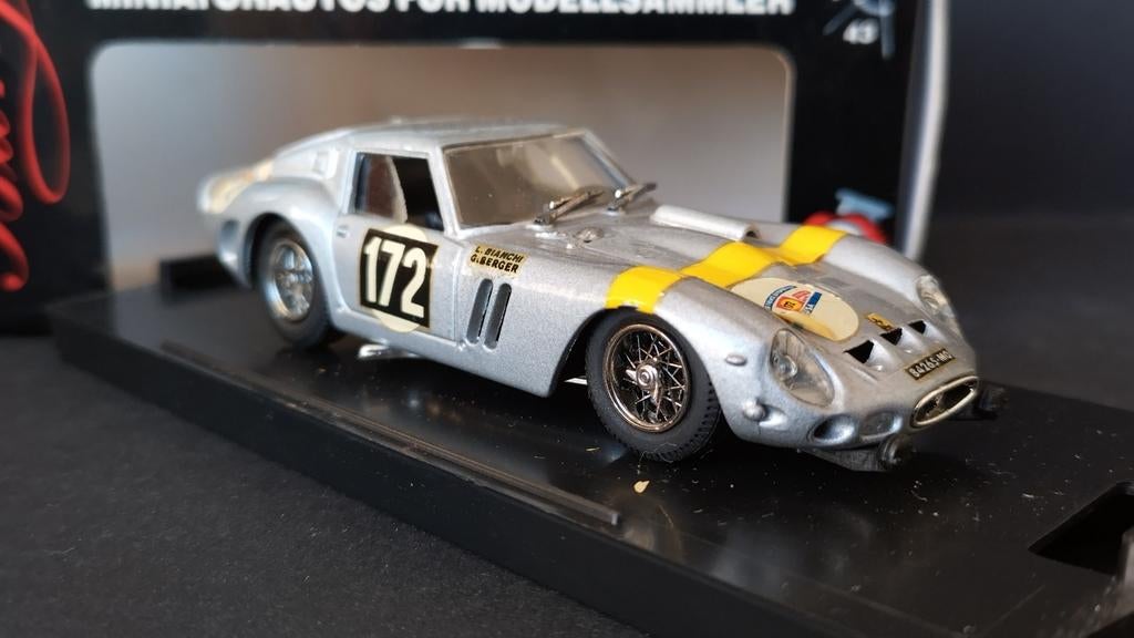 Ferrari 250 GTO Tour de France 1964 1:43 Bang Revell Pol, Overige merken, Box Model di Grassini snc, Auto, Verzenden