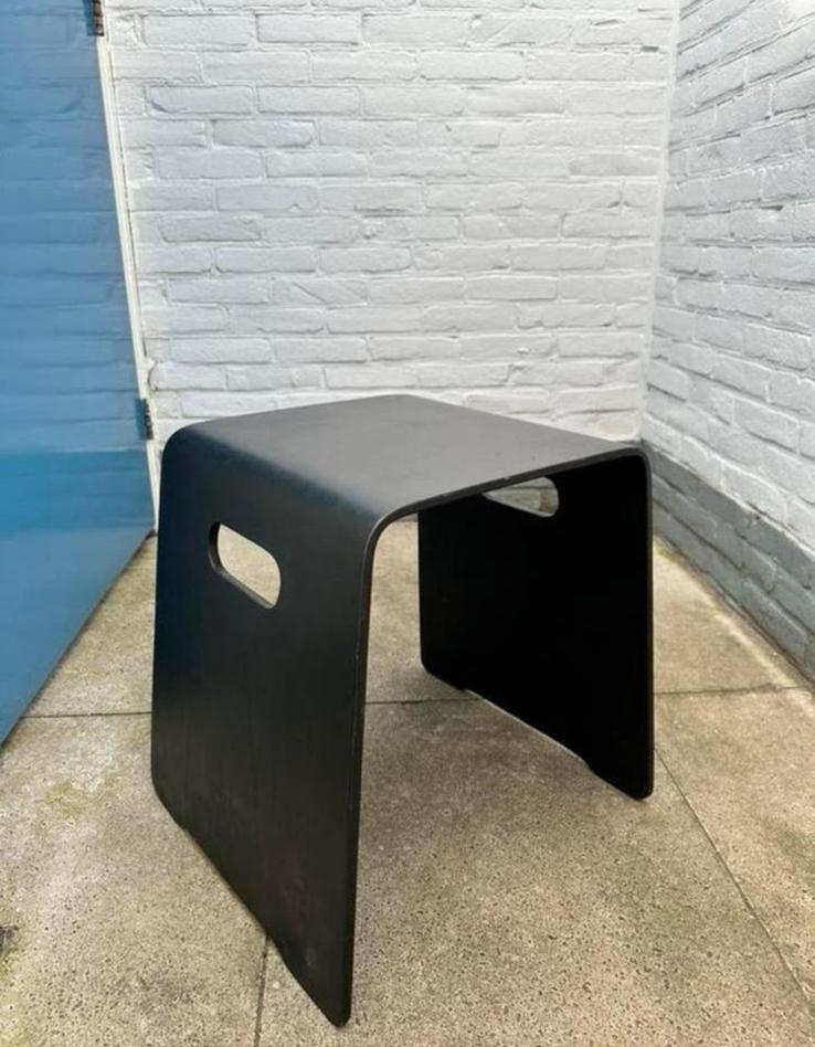 IKEA Lisa Norinder Kruk Bijzettafel Benjamin Plywood, Gebruikt, Ophalen of Verzenden, X, Hout