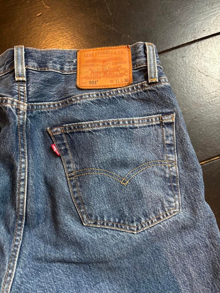 Levi’s 501 (W31/L30), Ophalen, Zo goed als nieuw, Blauw, W32 (confectie 46) of kleiner