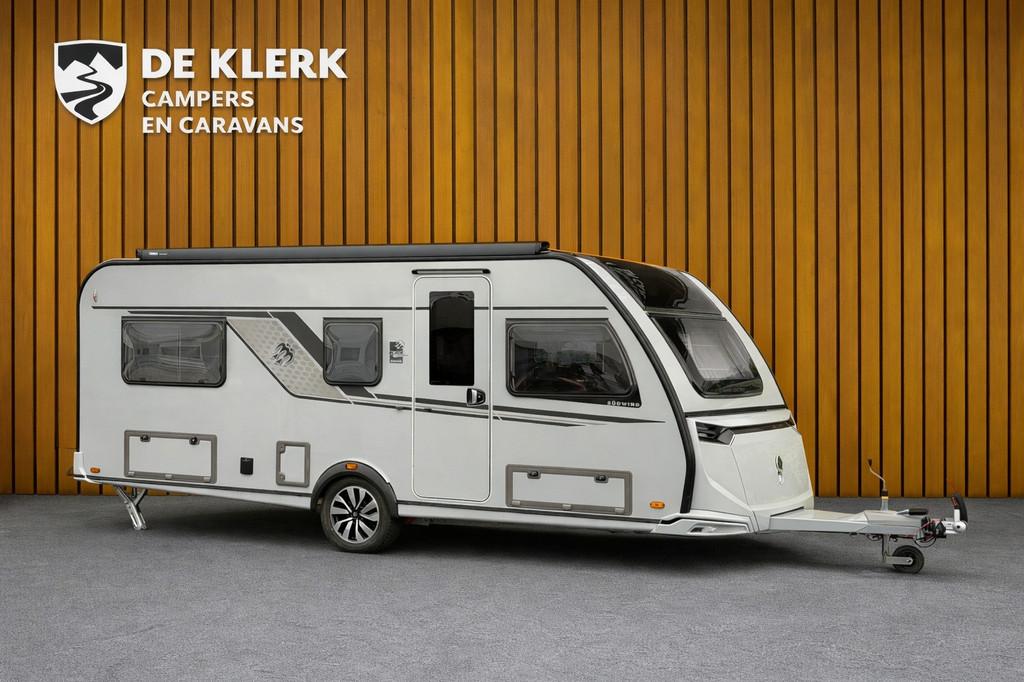 Knaus SUDWIND 540 UE Black selection Campovolo grey / 50% De, Caravans en Kamperen, Caravans, 7 tot 8 meter, Bedrijf, Tot en met 3
