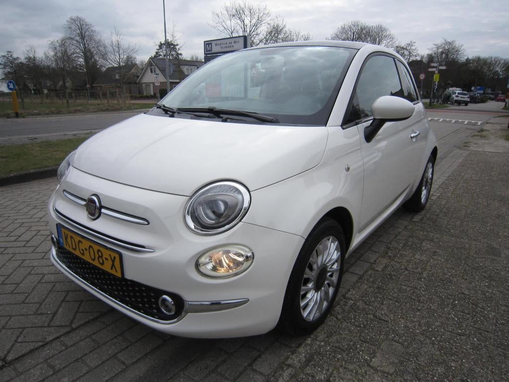Fiat 500 1.2 Vintage '57 navi, Stof, Gebruikt, 4 cilinders, 840 kg