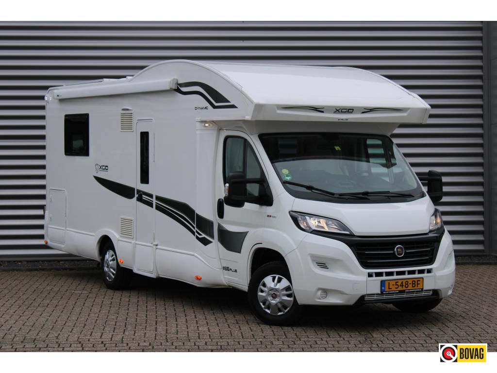 Rimor XGO Dynamic Plus Queensbed Face-to-Face Fiat, Caravans en Kamperen, Campers, Luifel, Ringverwarming, Fiat, 7 tot 8 meter