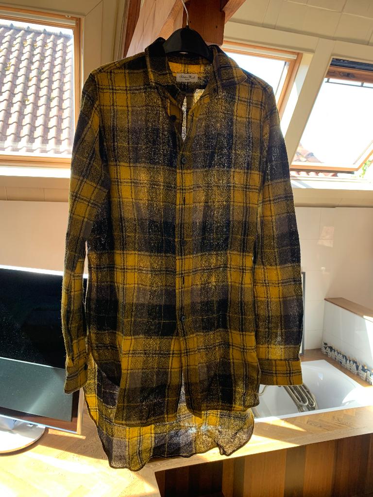 Dames blouse Salvatore Piccolo Napoli maat 42 geel zwart, Salvatore Piccolo, Geel, Maat 42/44 (L), Ophalen of Verzenden