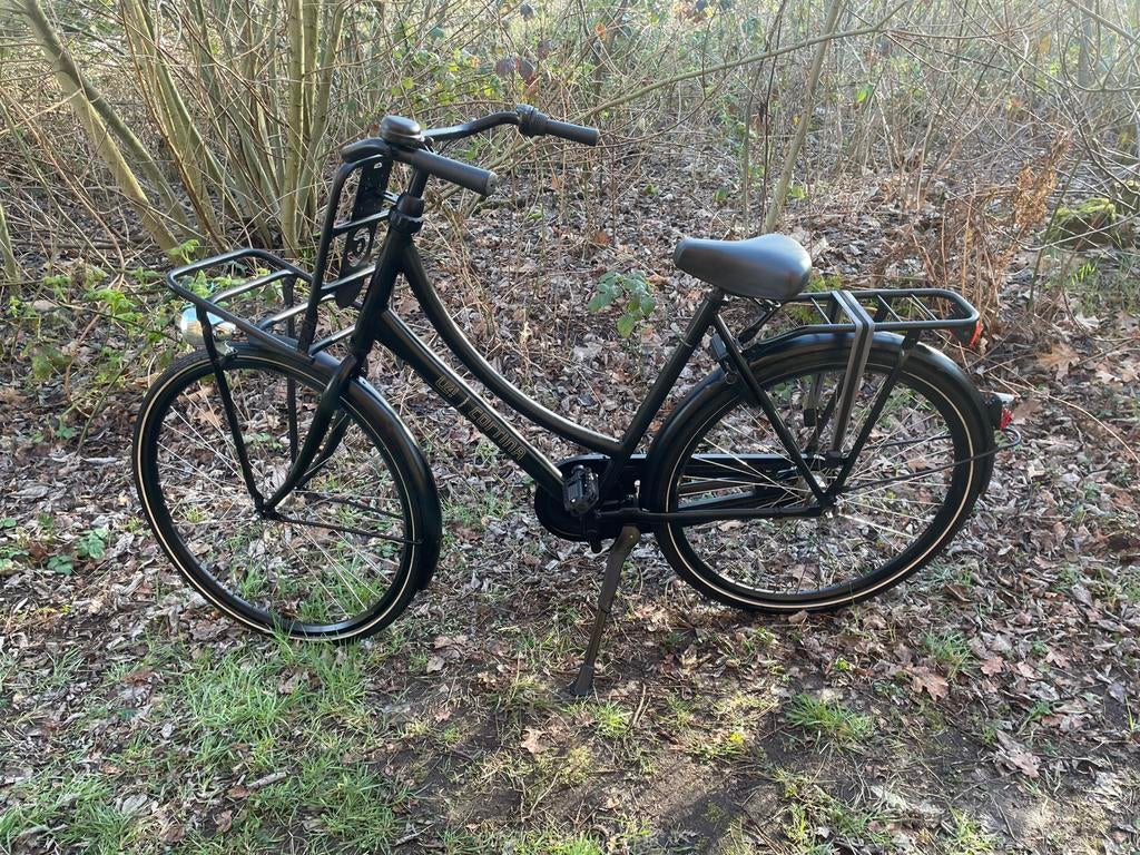 Cortina u4 mat zwart 28 inch framemaat 55 cm, Ophalen of Verzenden, Zo goed als nieuw, Versnellingen