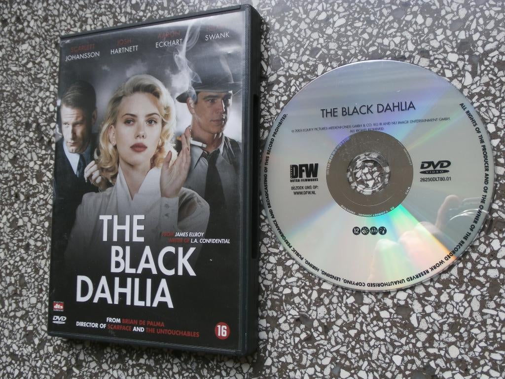 The black dahlia + Brian de Palma + Scarlett Johansson +, Alle leeftijden, Ophalen of Verzenden, Zo goed als nieuw, Actiethriller