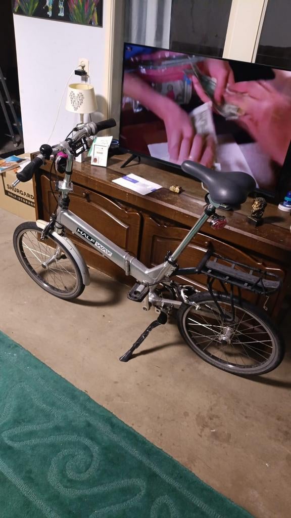 Halfway vouwfiets - Compact en handig, Overige merken, Minder dan 10 versnellingen, Gebruikt, Heren