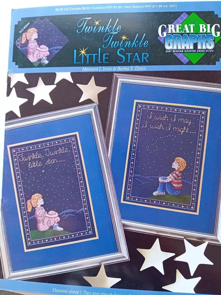 Borduurpatroon Twinkle, Twinkle, Little Star, Ophalen of Verzenden, Nieuw, Patroon
