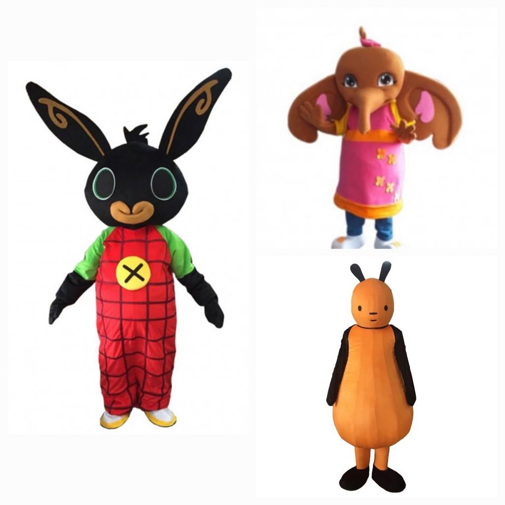 Sula, Flop en B ing mascotte, Hobby en Vrije tijd, Feestartikelen | Verhuur, Ophalen, Verjaardag