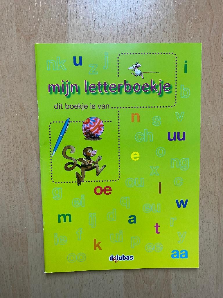 Mijn letterboekje oefenboek NIEUW, Ophalen of Verzenden, Nieuw