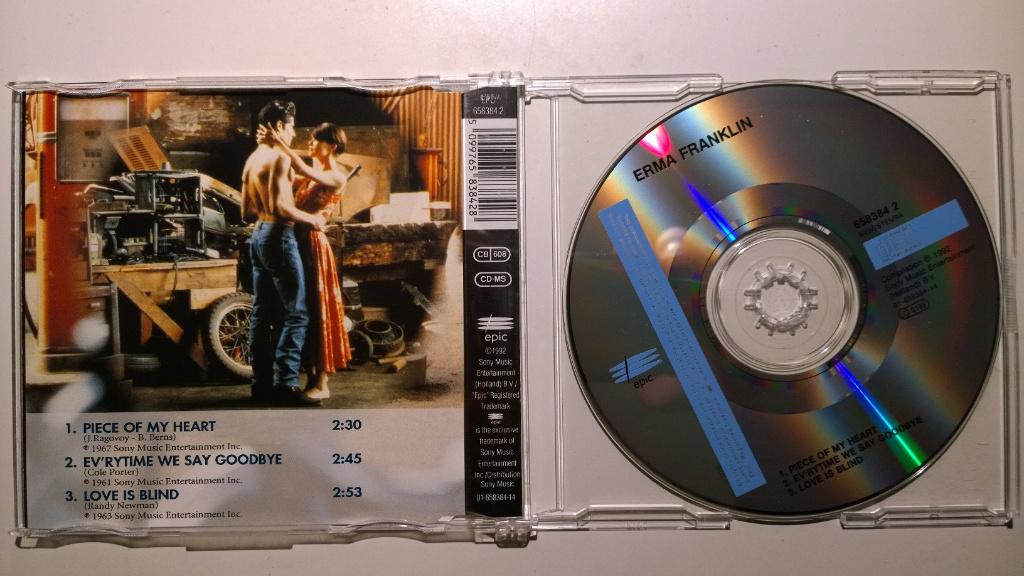 Erma Franklin - Piece Of My Heart, Maxi-single, Ophalen of Verzenden, Zo goed als nieuw, 1 single