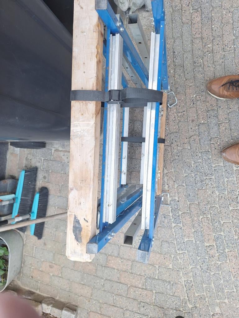 Twee schragen, Ophalen of Verzenden, Gebruikt, Overige typen, Minder dan 2 meter