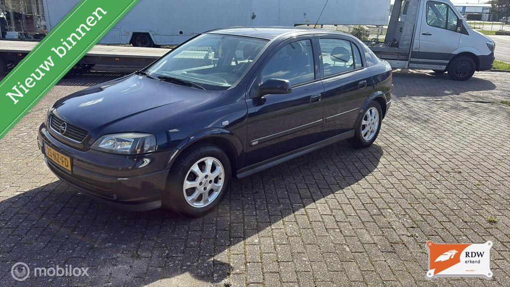Opel Astra 1.6 Njoy, Auto's, Opel, Voorwielaandrijving, Gebruikt, 4 cilinders, 1095 kg