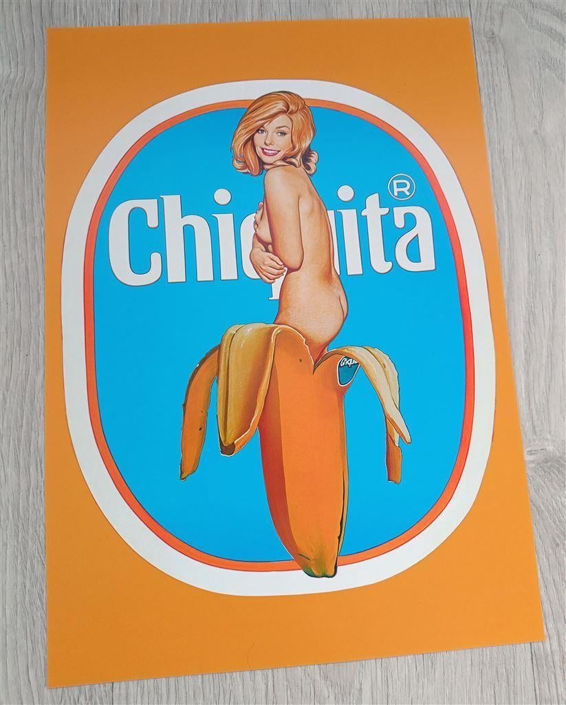 Mel Ramos PIN UP erotisch Affiche Poster, Ophalen of Verzenden