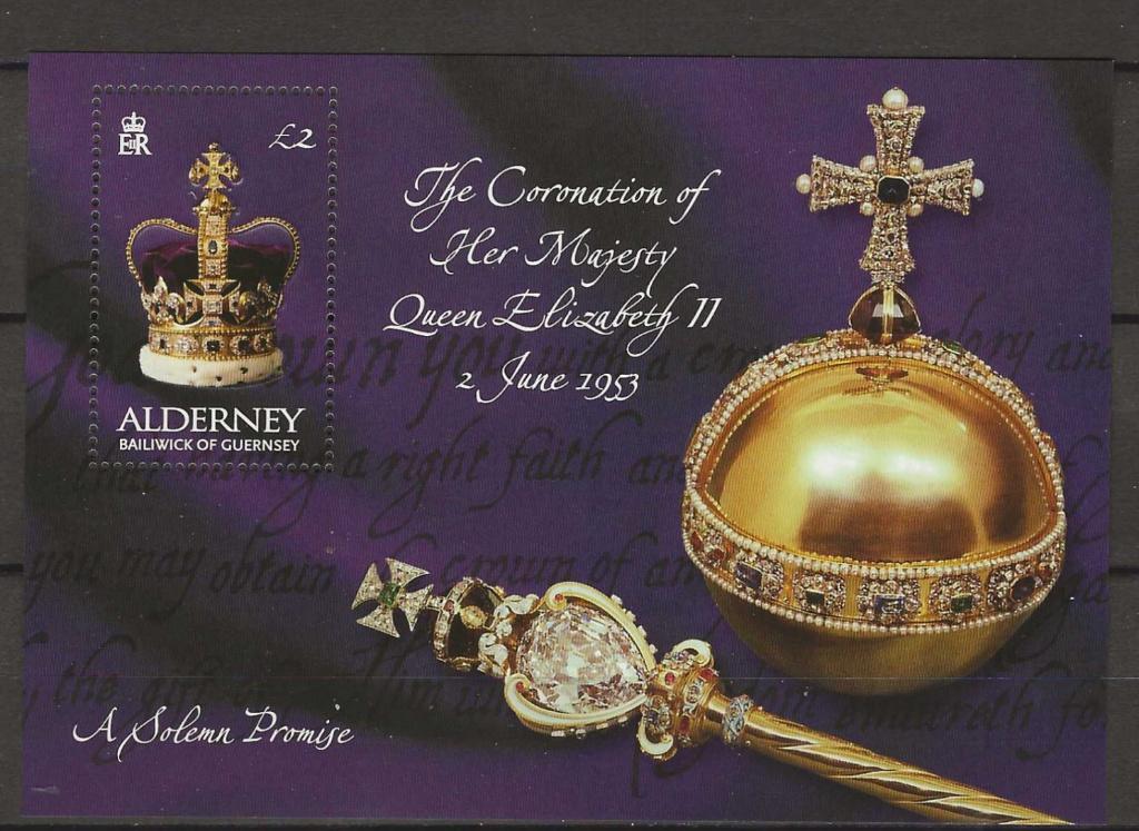 02-04 Alderney Blok 13 postfris, Verzenden, Postfris