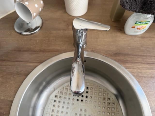 Te koop Plieger keuken kraan, Ophalen, Zo goed als nieuw, Chroom, Kraan