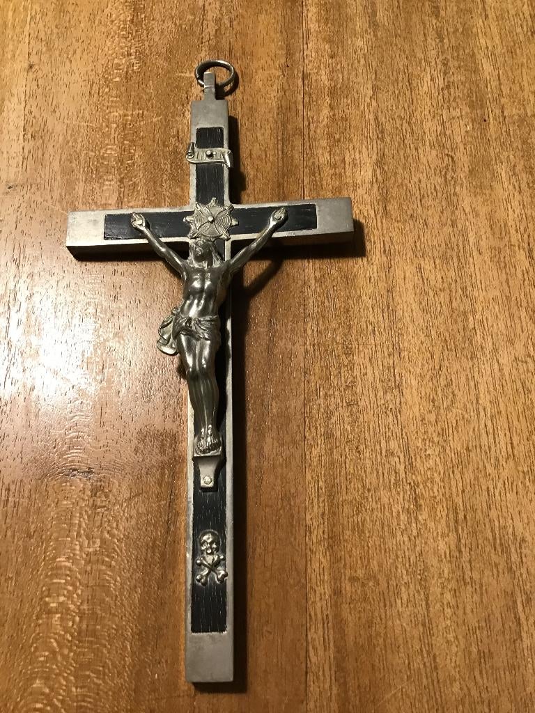 crucifix.  antiek, Ophalen of Verzenden