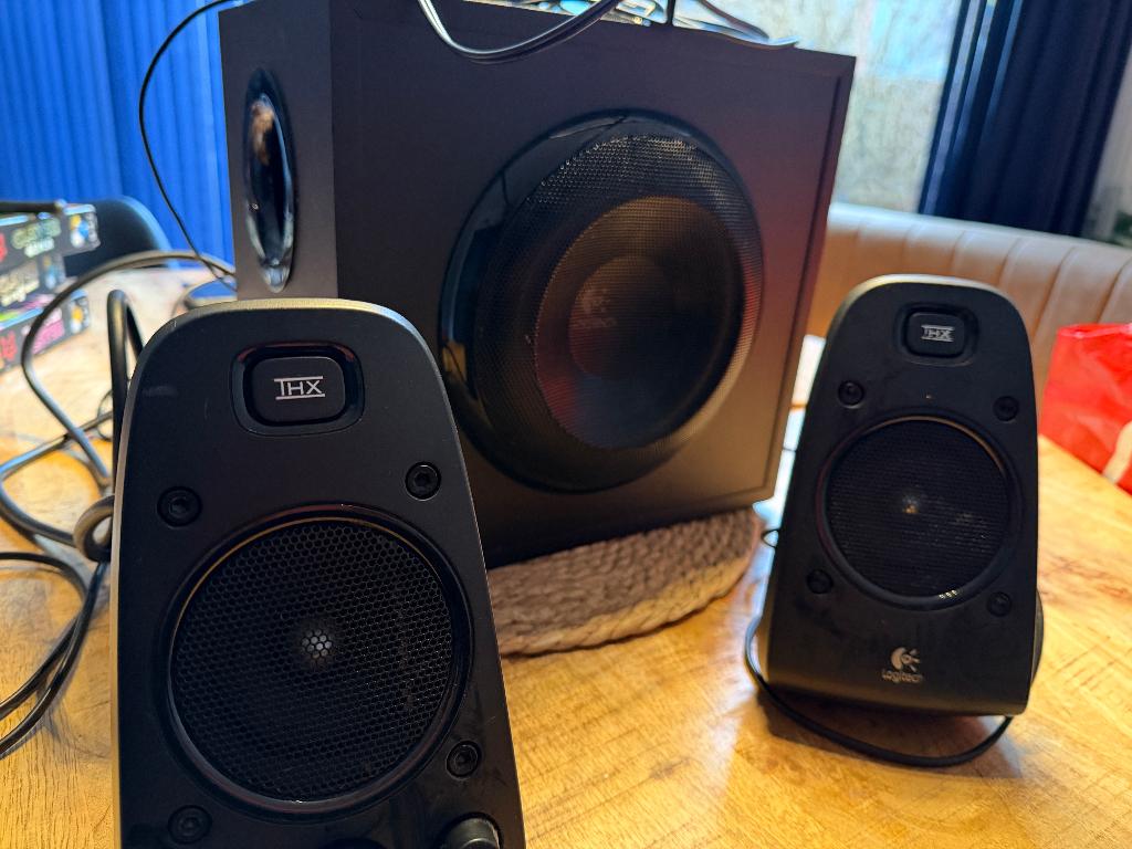 Logitech Z623 THX speakerset met subwoofer – 2.1 set, Computers en Software, Pc speakers, Ophalen, Zo goed als nieuw, Overige typen