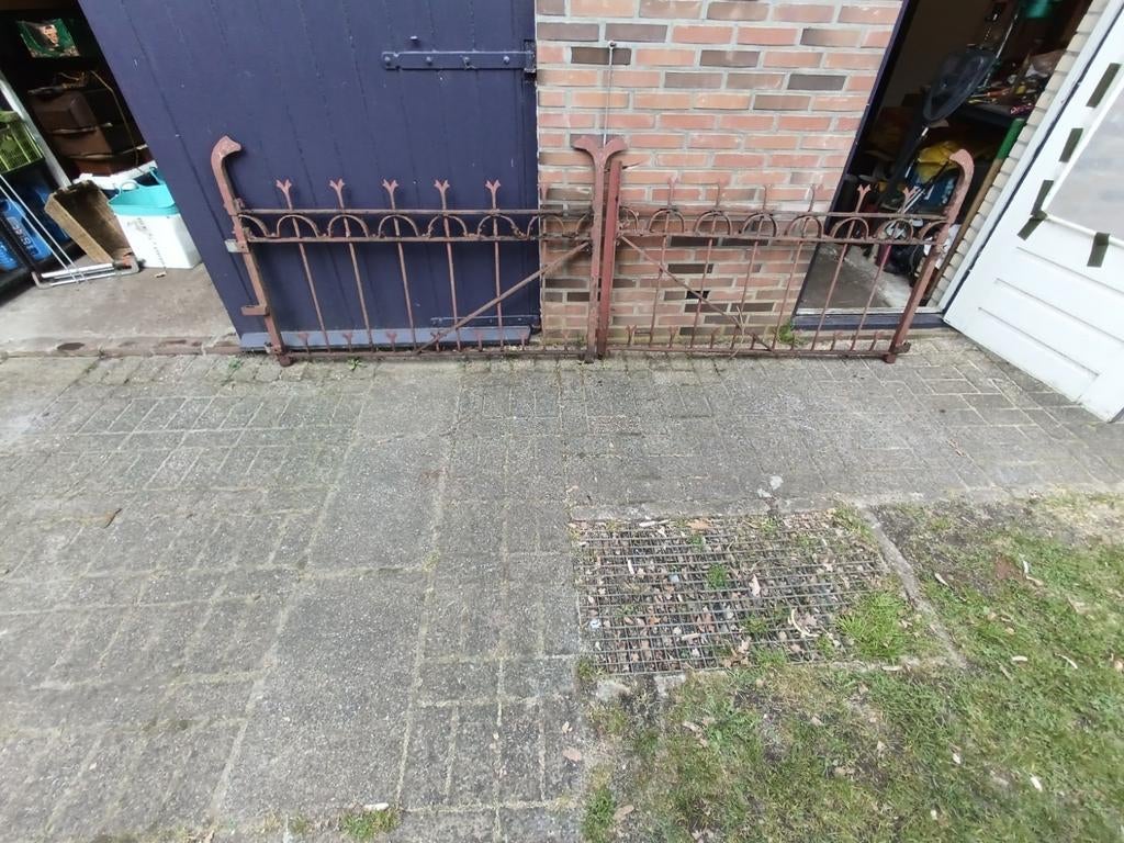 Smeed ijzeren oud hekken, Ophalen, Gebruikt, IJzer, Overige typen