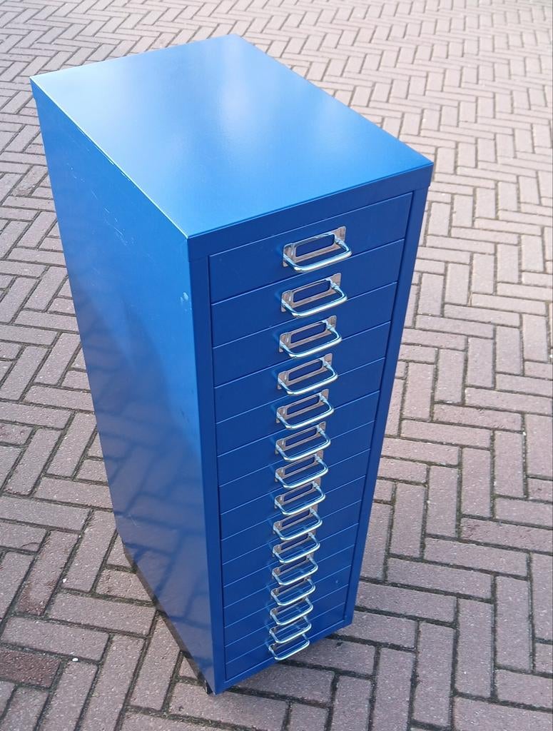 Bisley A4 formaat ladekast meerladekast 15 laden, Minder dan 50 cm, 5 laden of meer, Ophalen of Verzenden, Zo goed als nieuw