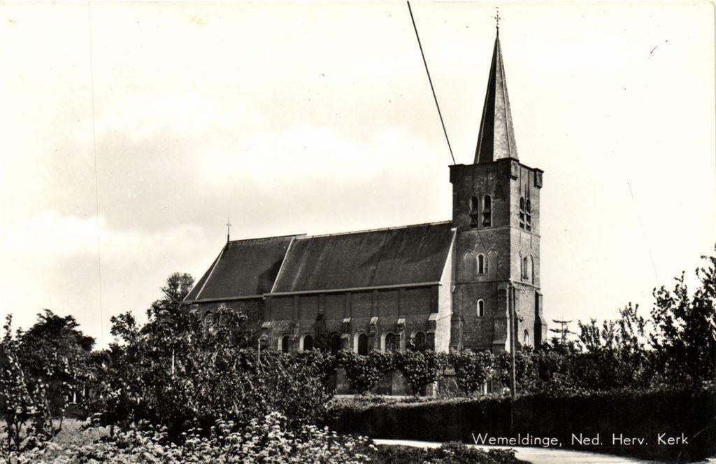Wemeldinge, Ned. Herv. Kerk - niet gelopen, Ophalen of Verzenden, Voor 1920, Ongelopen, Noord-Brabant
