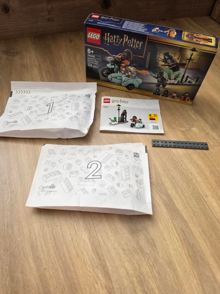 Lego 76459 Hagrid & Harry's Privet Drive Escape, Ophalen of Verzenden, Nieuw, Lego, Harry Potter