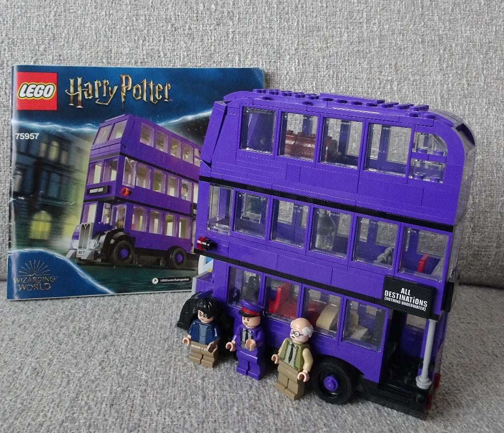 Lego Harry Potter 75957 Knight Bus, Ophalen of Verzenden, Zo goed als nieuw