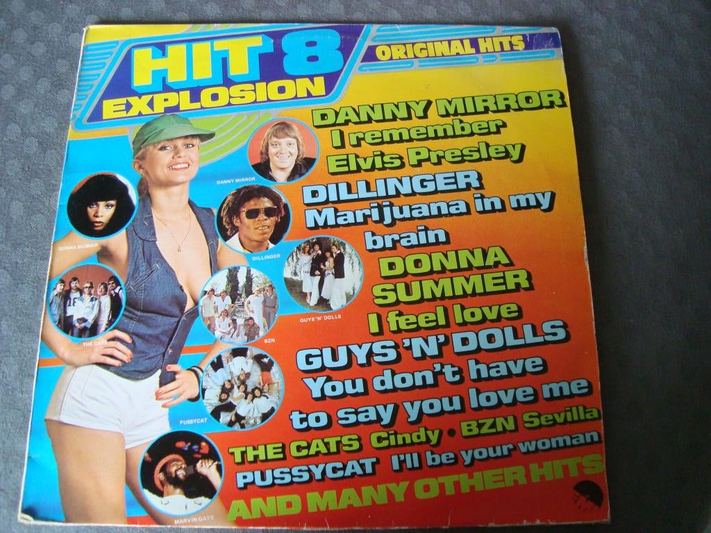 Vol. 8 Original hits , hits explosion, Ophalen of Verzenden, Zo goed als nieuw, 12 inch