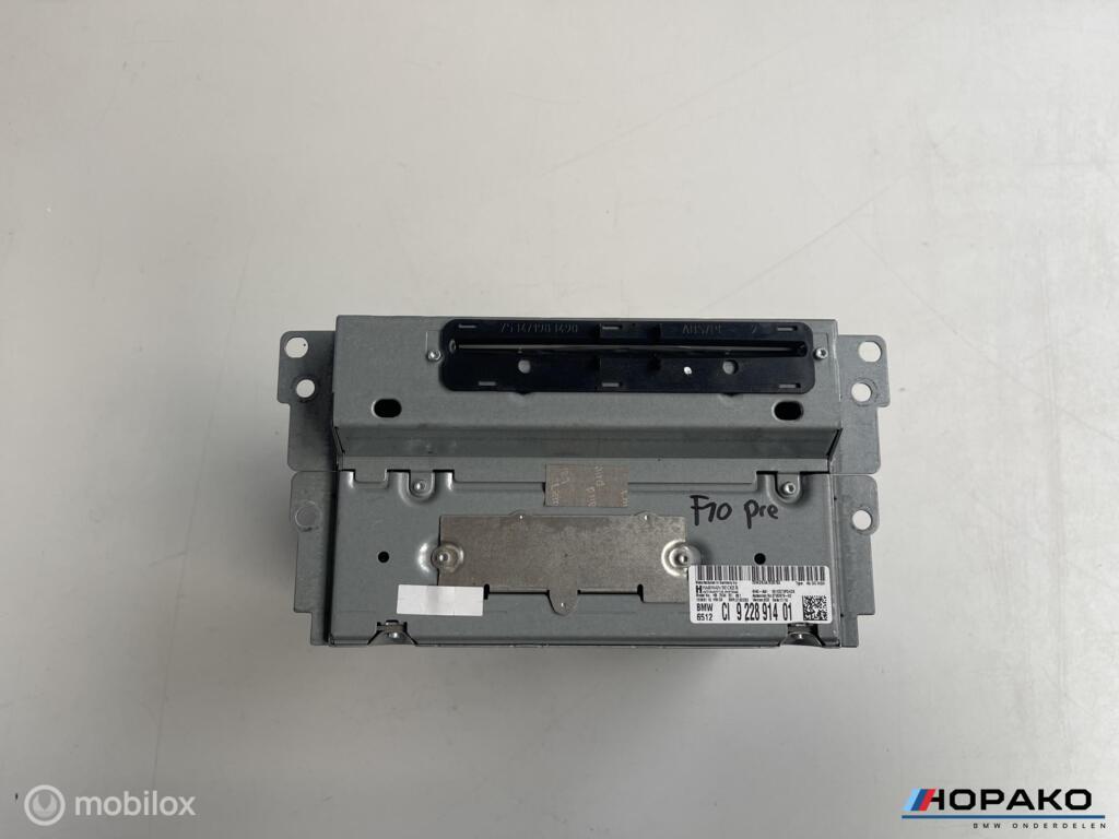 Radio / navigatiemodule BMW F10 F11 F02 F06 922891401, Gebruikt, Einsteinlaan 5 rijswijk, Bmw, Ophalen of Verzenden