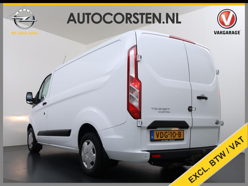 Ford Transit Custom 280 2.0TDCI L1H1 Trend 3-Persoons Trekha, Voorwielaandrijving, Stof, Gebruikt, 4 cilinders