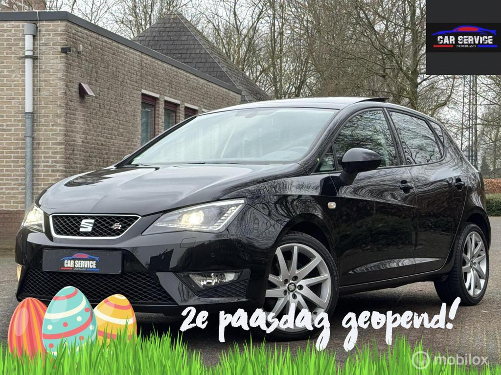 Seat Ibiza 1.0 EcoTSI FR 2017/PANO/CARPLAY/6BAK/110PK/PDC, Voorwielaandrijving, Gebruikt, Handgeschakeld, 3 cilinders