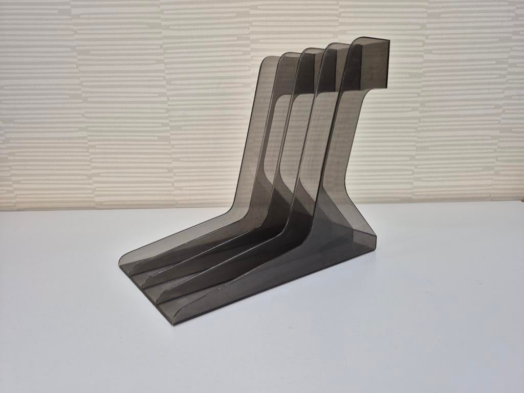 Elpee houder/platenbak. Vintage jaren 70 LP houder., Ophalen of Verzenden