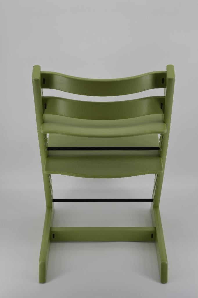 Stokke Tripp Trapp Moss Green – Refurbished model, Kinderen en Baby's, Kinderstoelen, Verzenden, Zo goed als nieuw, Meegroeistoel