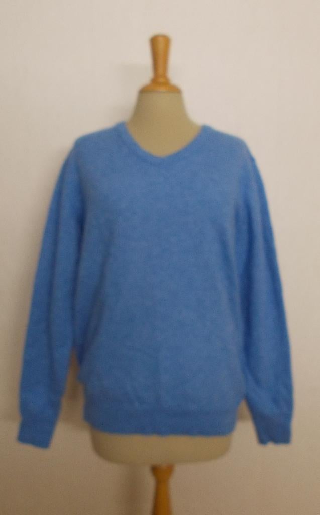 Mooie lichtblauwe 80% wollen trui! M, Kleding | Dames, Truien en Vesten, Zo goed als nieuw, Maat 38/40 (M), Blauw, Verzenden